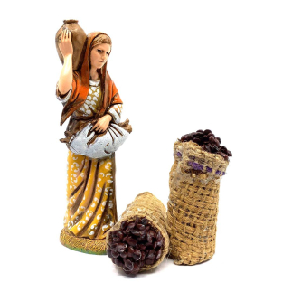 Chestnut sack, 7 cm. For 12–20 cm figurines.