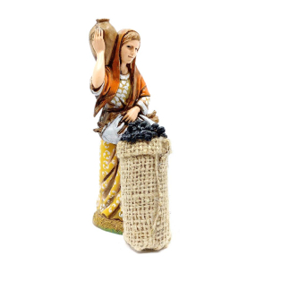 Black olive sack, 7 cm. For 12–20 cm figurines.