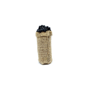 Black olive sack, 7 cm. For 12–20 cm figurines.
