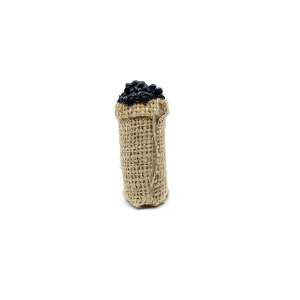 Black olive sack, 7 cm. For 12–20 cm figurines.