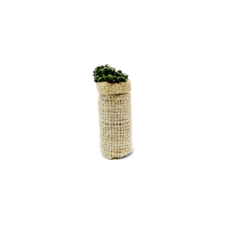 Green olive sack, 7 cm