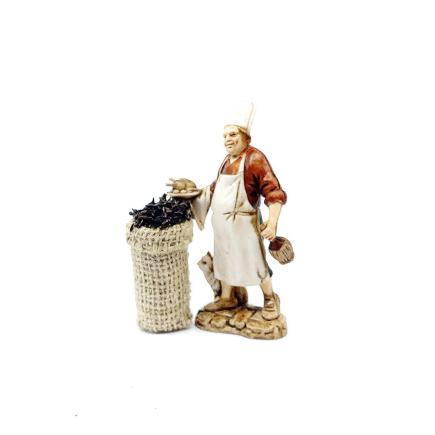 Sack of carob pods, 4/4.5 cm. For 10–15 cm figurines.