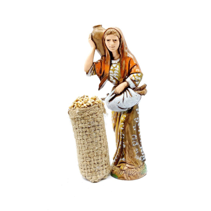 Wheat sack, 7 cm. For 12–20 cm figurines.