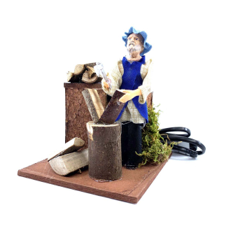 Moving woodcutter