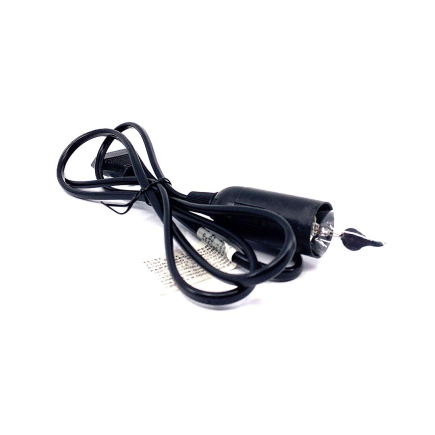Small gust-of-wind flame lamp with cable and plug
