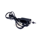 Small gust-of-wind flame lamp with cable and plug