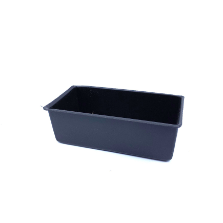 Rectangular basin for nativity scenes, 11 x 5.5 x 3.5 cm - manger