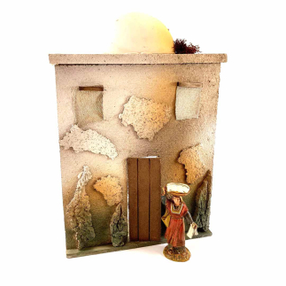 Palestinian facade with dome for 10 cm figures