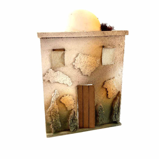 Palestinian facade with dome for 10 cm figures