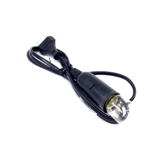 Lamp with cable and plug for nativity scene lighting
