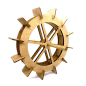 Wooden Watermill Paddle / Wheel, 20 cm Wooden Watermill Paddle / Wheel, 20 cm