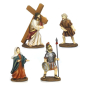Jesus' Ascent to Mount Calvary - Set of 4 statues - Easter - 9-10 cm series Jesus' Ascent to Mount Calvary - Set of 4 statues - Easter - 9-10 cm series
