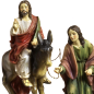Entry into Jerusalem - Set of 4 statues - Easter - 12-13 cm Series