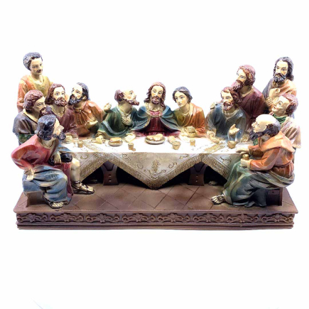 Last Supper Group - Easter - 23 x 9 x 13 cm high - 10-12-13 cm Series