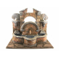 Fountain for nativity scenes with 10–12 cm figurines