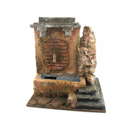 Fountain for nativity scenes for 10–12 cm figurines