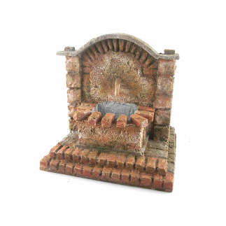 Fountain for nativity scenes for 10–12 cm figurines