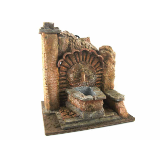 Fountain for nativity scenes with 10–12 cm figurines