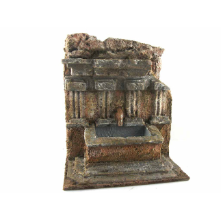 Fountain for nativity scenes with 10–12 cm figurines
