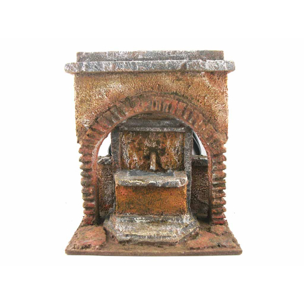 Fountain for nativity scenes with 10–12 cm figurines