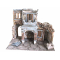 Casa tipo G per presepi per statuine cm.10