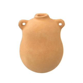Miniature 7.5 cm wine amphora for nativity scenes.