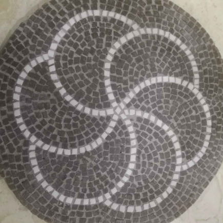 Sanpietrini in miniatura bianchi 10 x 10 mm (bustina 50 pz)