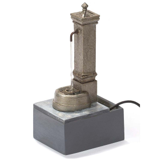 Nasone nativity fountain, h. 11 cm, for 15 cm figurines.