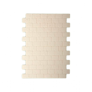Neutral modular nativity scene paving 33 x 25 cm
