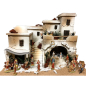 Presepe arabo (palestinese) 2 piani per statuine 8 - 6,5 - 6 cm Presepe arabo (palestinese) 2 piani per statuine 8 - 6,5 - 6 cm
