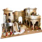 Two-level Arab (Palestinian) nativity scene for 6.5 - 6 cm figurines Two-level Arab (Palestinian) nativity scene for 6.5 - 6 cm figurines