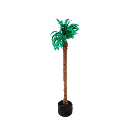 14 cm plug-in palm tree for nativity scenes