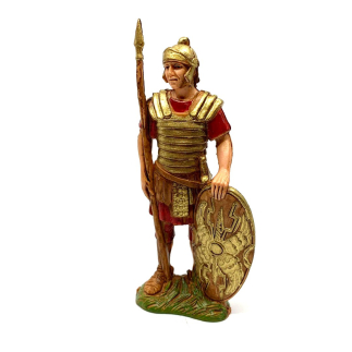 Soldier with spear, 10 cm - Landi Moranduzzo figurines