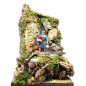 Waterfall for nativity scenes, 18 x 33 x 29 cm