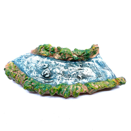 Waterproof resin stream - right curve