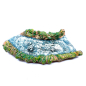 Waterproof resin stream - right curve