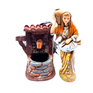 Resin nativity fountain - Model E