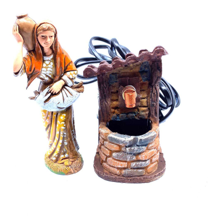 Resin fountain for nativity scenes - Model B
