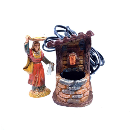 Resin fountain for nativity scenes - Model B