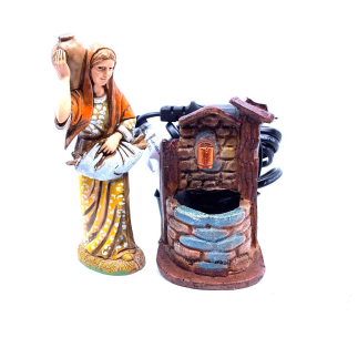 Resin nativity scene fountain - Model C