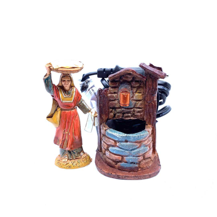 Resin nativity scene fountain - Model C