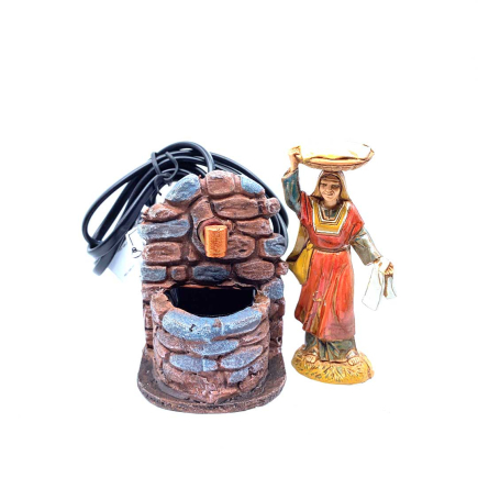 Resin nativity scene fountain - Model F