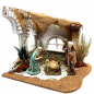 Arab nativity hut with ruins for 15 cm and 20 cm figurines